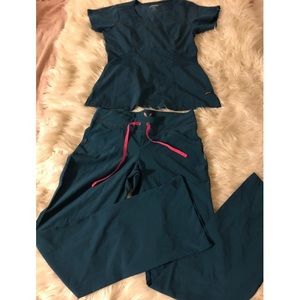 Caribbean Green Scrubs